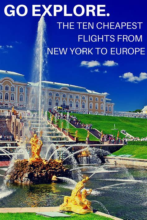$129 Cheap Flights from New York to Europe .